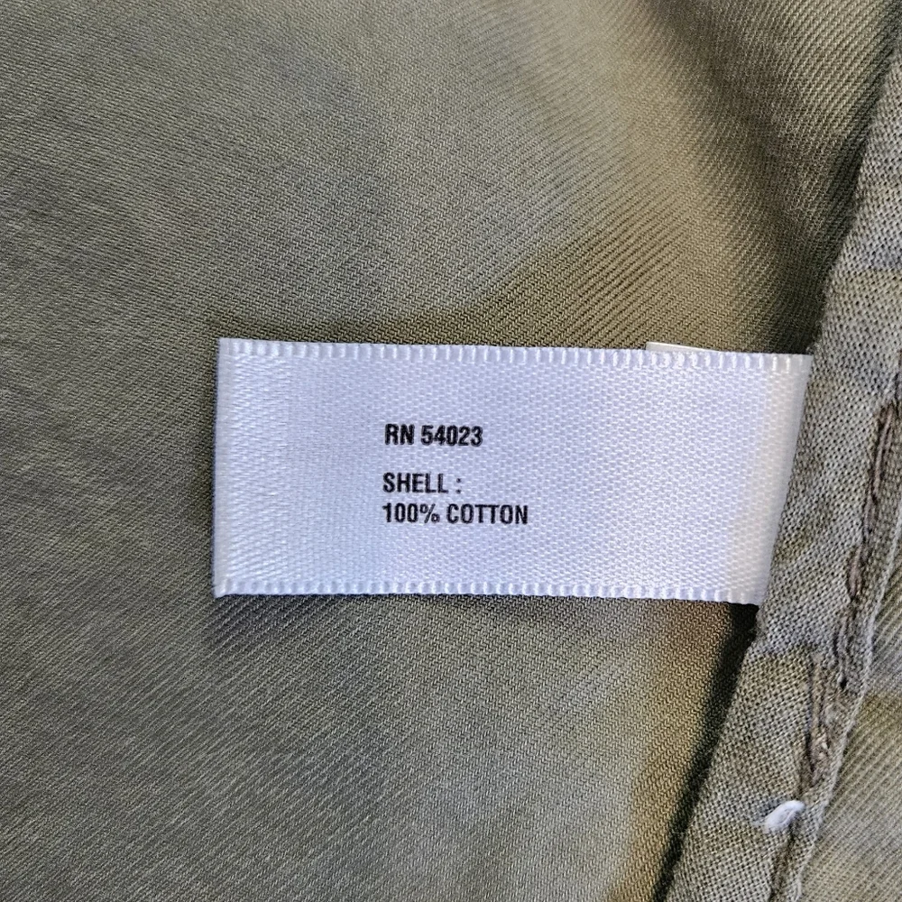 GAP Olive Utility Hooded Jacket
